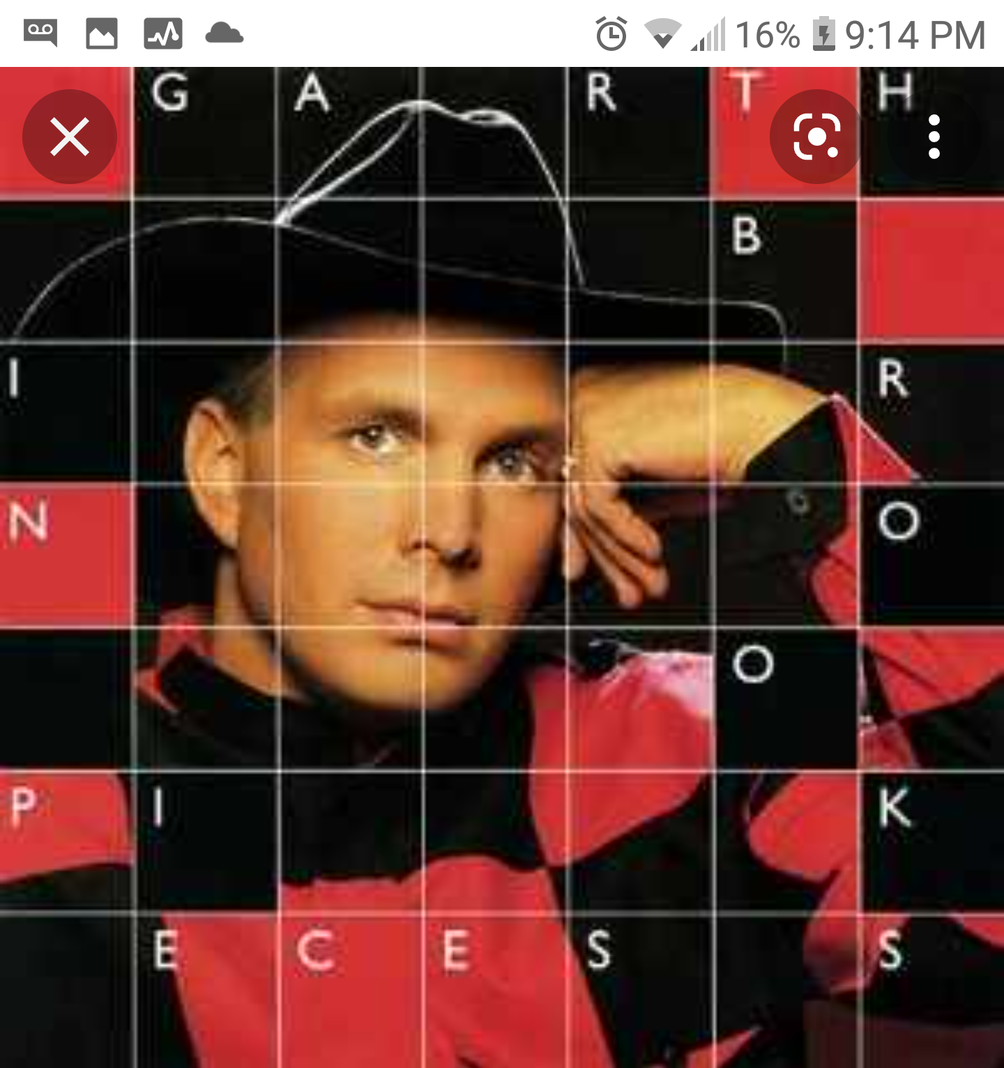 The cover of "In Pieces" by Garth Brooks